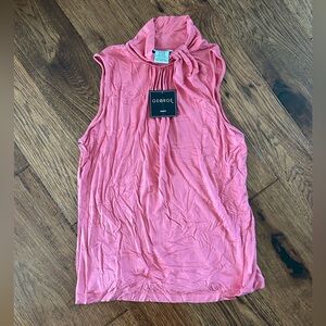NWT George Stretch Coral Muscle Women’s Tank Top - Size Large